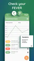 Body Temperature・Fever Tracker screenshot