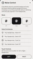 Bose QC Earbuds screenshot