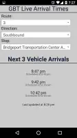 Bridgeport GBT Bus Tracker screenshot