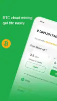BtcCoin-Cloud Miner Mining screenshot