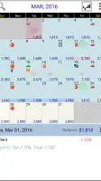 Budget Calendar screenshot