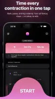 Bump Pulse: Contraction Timer screenshot