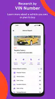 Bumper Vehicle History Reports screenshot
