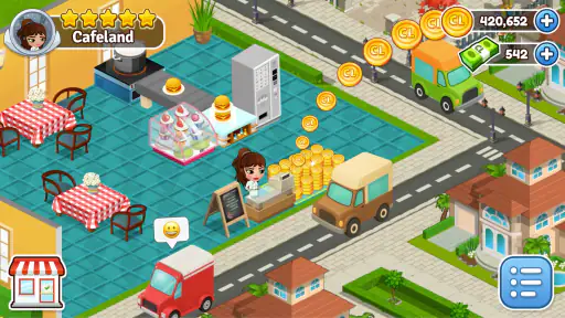 Cafeland - Restaurant Cooking screenshot
