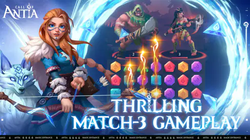 Call of Antia: Match 3 RPG screenshot