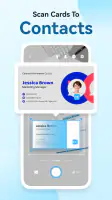 CamCard AI Scanner, Transcribe screenshot