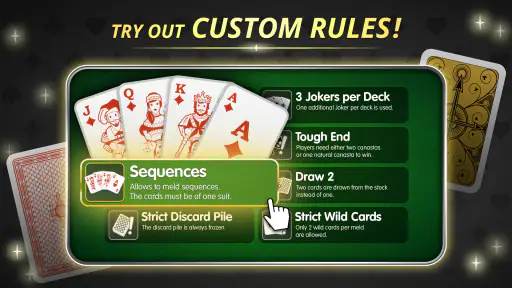 Canasta Online – Card Game screenshot