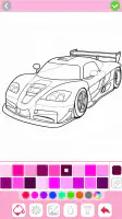 Car coloring games - Color car screenshot