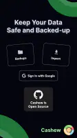 Cashew—Expense Budget Tracker screenshot