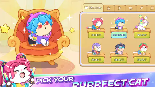 Cat Dash: Cute Cat Music Game screenshot