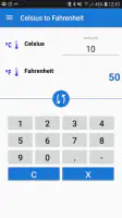 Celsius to Fahrenheit Convert screenshot