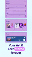 CharacterHub: OCs, Art, Lore screenshot