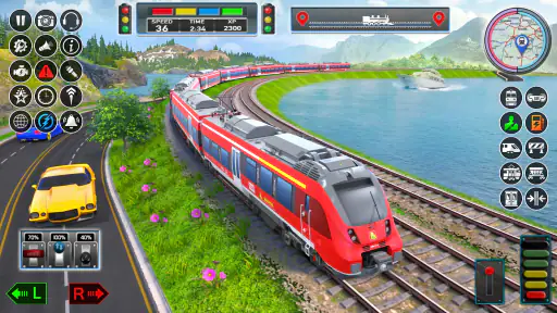 City Train Game 3d Train games screenshot