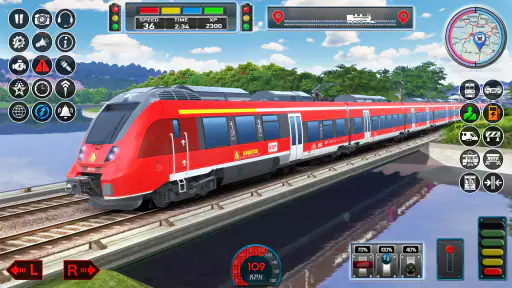 City Train Game 3d Train games screenshot