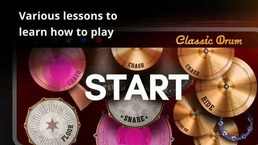 Classic Drum: play drums screenshot