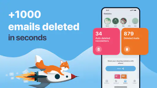 Cleanfox - Mail & Spam Cleaner screenshot
