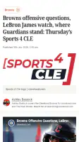 cleveland.com: Browns News screenshot