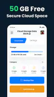 Cloud Storage: Data Backup screenshot