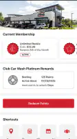 Club Car Wash Mobile App screenshot