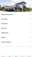 Club Car Wash Mobile App screenshot