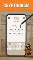 CodeWords Cryptogram Puzzles screenshot