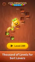 Colorwood Sort Puzzle Game screenshot