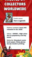 Comic Book Price Value Scanner screenshot