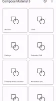 Compose Material Catalog screenshot