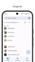 Contacts screenshot