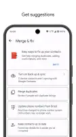 Contacts screenshot