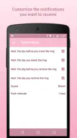 Contraceptive Ring Reminder + screenshot