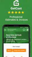 Contractor Estimate & Invoice screenshot