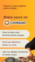 Cookpad recipes, homemade food screenshot