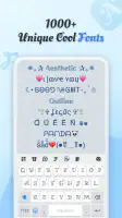 Cool Fonts Keyboard & Themes screenshot