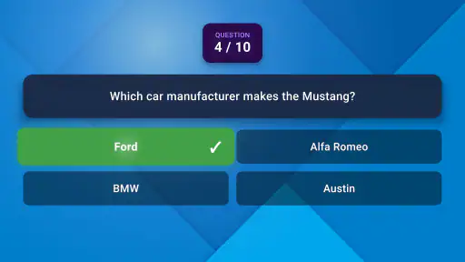 Couch Trivia Quiz party game screenshot