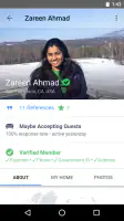 Couchsurfing: Stay, Meet, Host screenshot