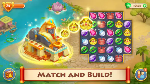Cradle of Empires: 3 in a Row screenshot