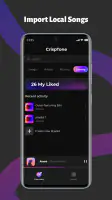 CrispTone: Offline Music screenshot