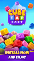 Cube Tap Sort screenshot