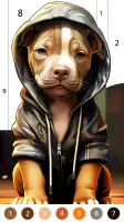 Cute Funny Animal Color screenshot