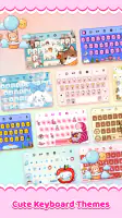 Cute Keyboard: Sound & Emoji screenshot