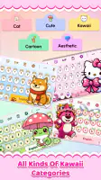 Cute Keyboard: Sound & Emoji screenshot