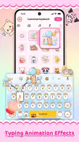 Cute Keyboard: Sound & Emoji screenshot
