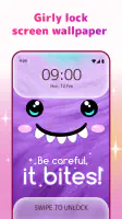 Cute Lock Screen & Wallpapers screenshot