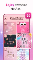 Cute Lock Screen & Wallpapers screenshot