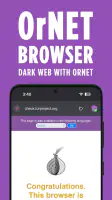 Dark Web Browser : OrNET screenshot