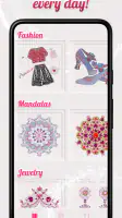 Dazzly: Color by Number Game screenshot