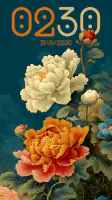 DepthX - Live Clock Wallpapers screenshot