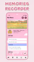 Diary with Fingerprint Lock screenshot