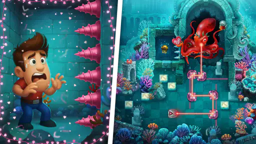 Diggy's Adventure Puzzle Game screenshot